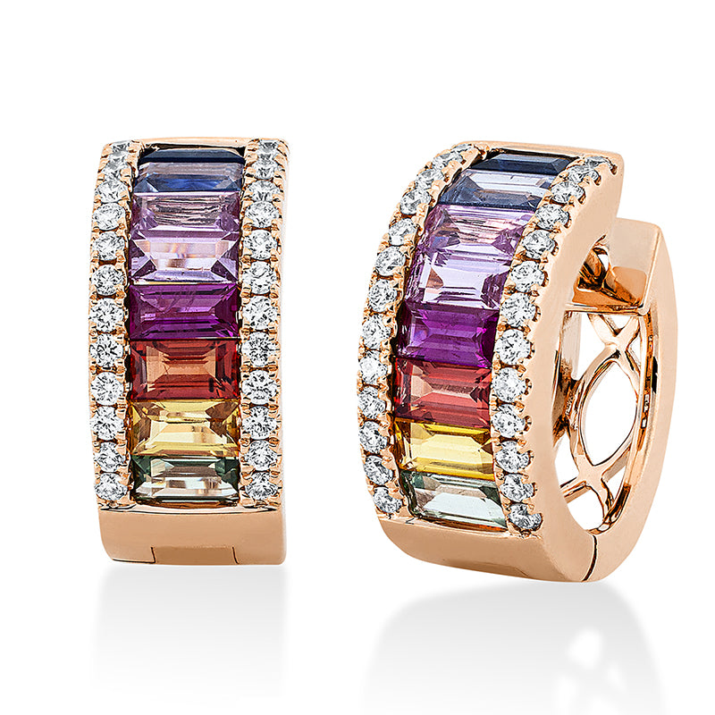 Rainbow &amp; Multicolor Creolen