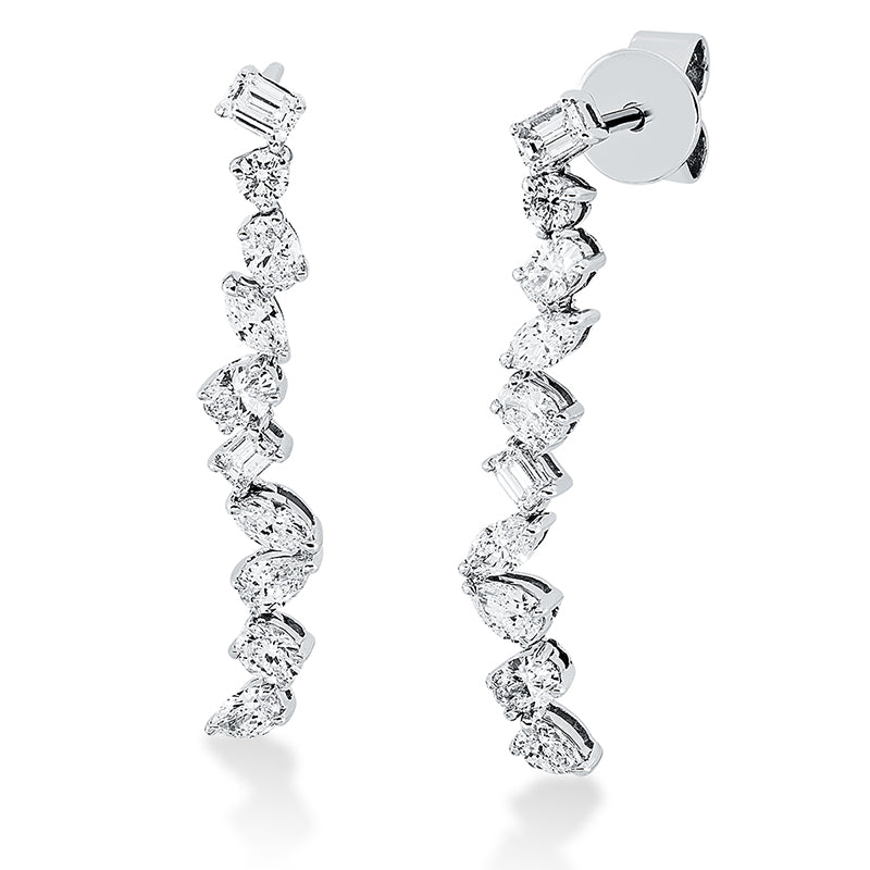 Baguette Ohrschmuck