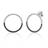 Farbiger Diamant Ohrstecker
