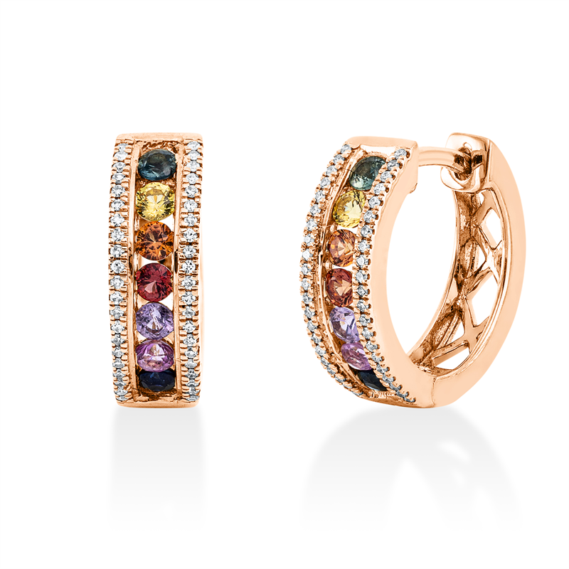 Rainbow &amp; Multicolor Creolen