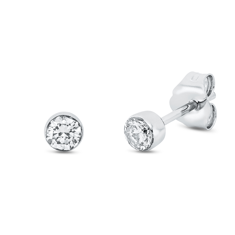 Solitaire Ohrstecker