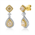 Farbiger Diamant Ohrschmuck