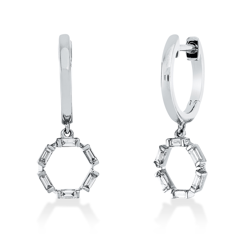 Baguette Ohrschmuck