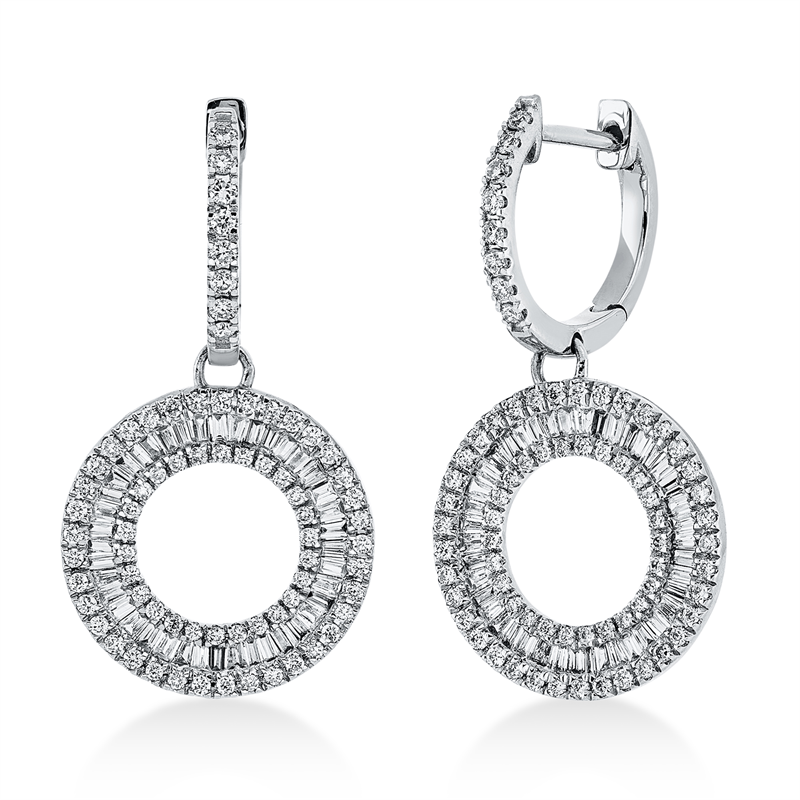 Baguette Ohrschmuck