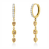 Farbiger Diamant Ohrschmuck