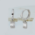 Buchstabe Ohrschmuck