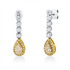 Farbiger Diamant Ohrschmuck