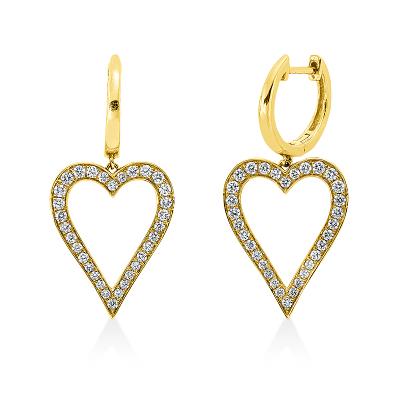 Herz Ohrschmuck