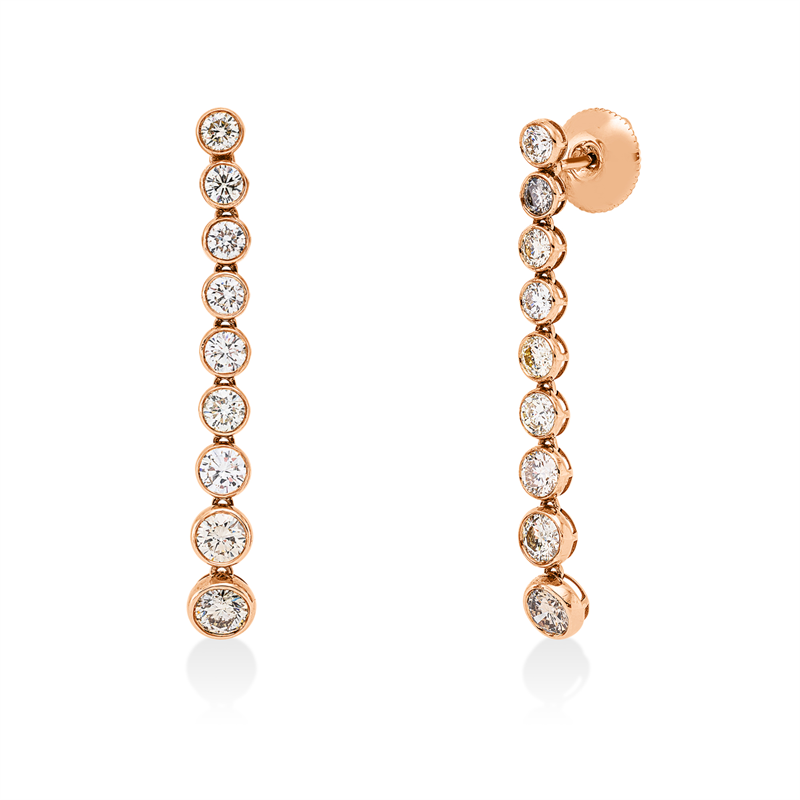 Farbiger Diamant Ohrschmuck