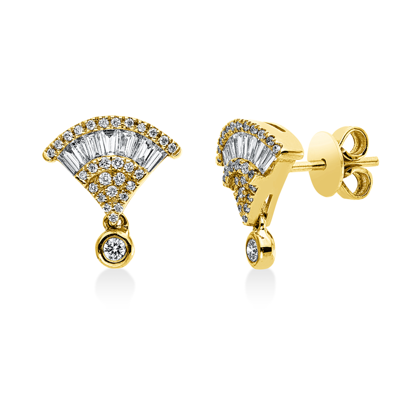 Baguette Ohrschmuck
