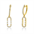 Baguette Ohrschmuck