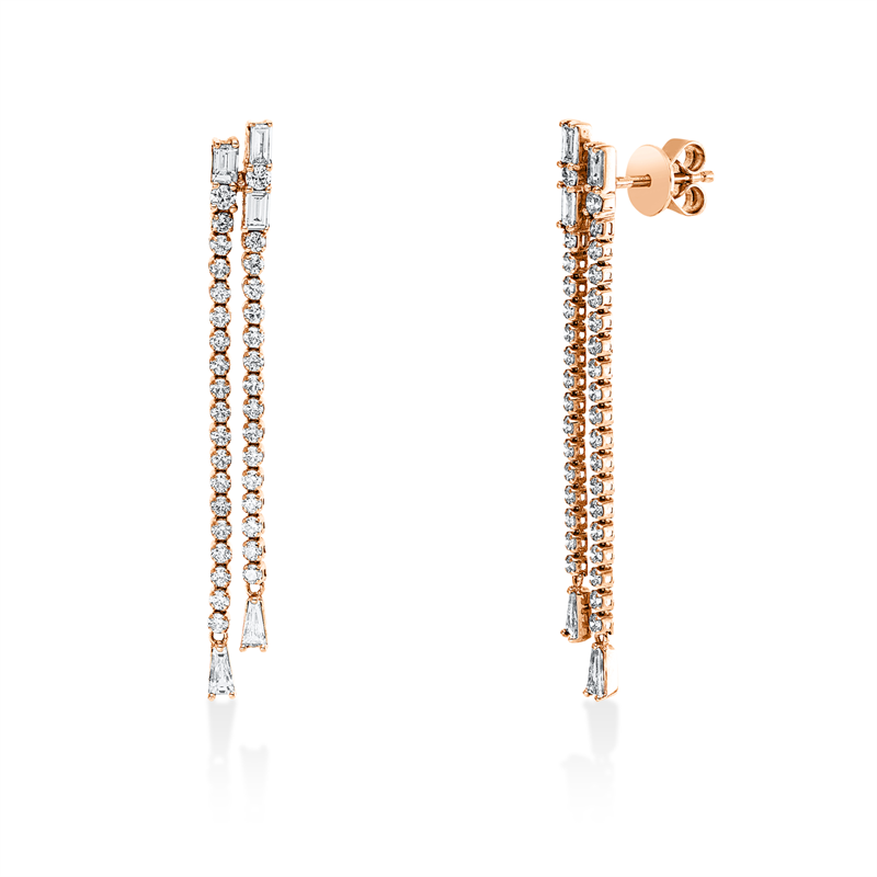 Baguette Ohrschmuck