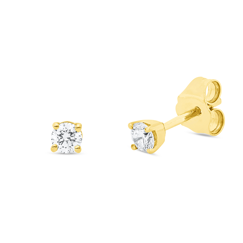 Solitaire Ohrstecker