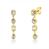 Baguette Ohrschmuck