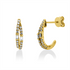 Baguette Ohrschmuck