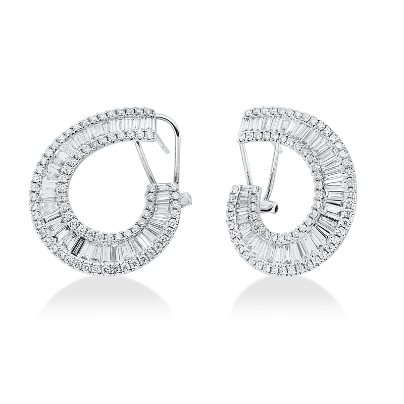 Baguette Ohrschmuck
