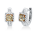 Farbiger Diamant Ohrschmuck