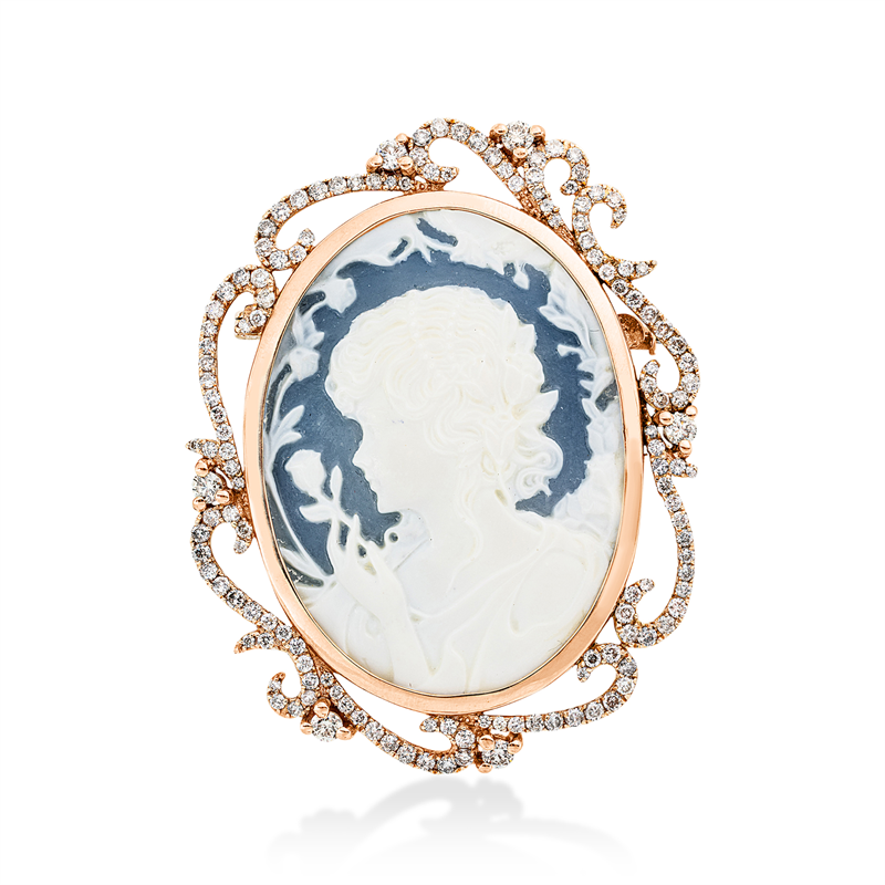 Farbstein Fashion Brosche