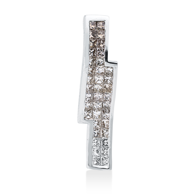 Farbiger Diamant Anhänger