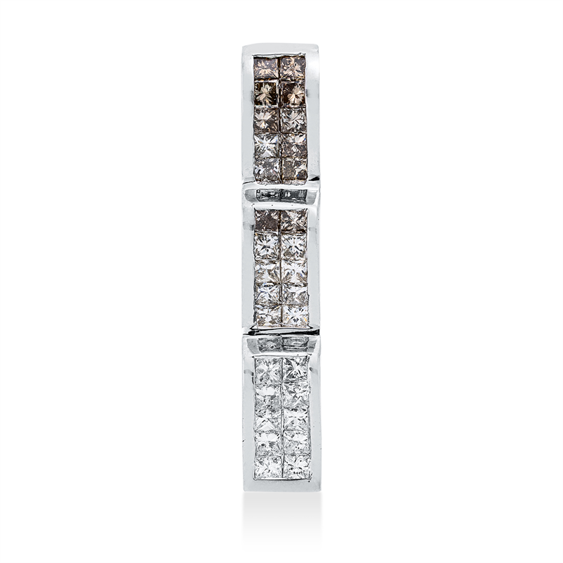 Farbiger Diamant Anhänger