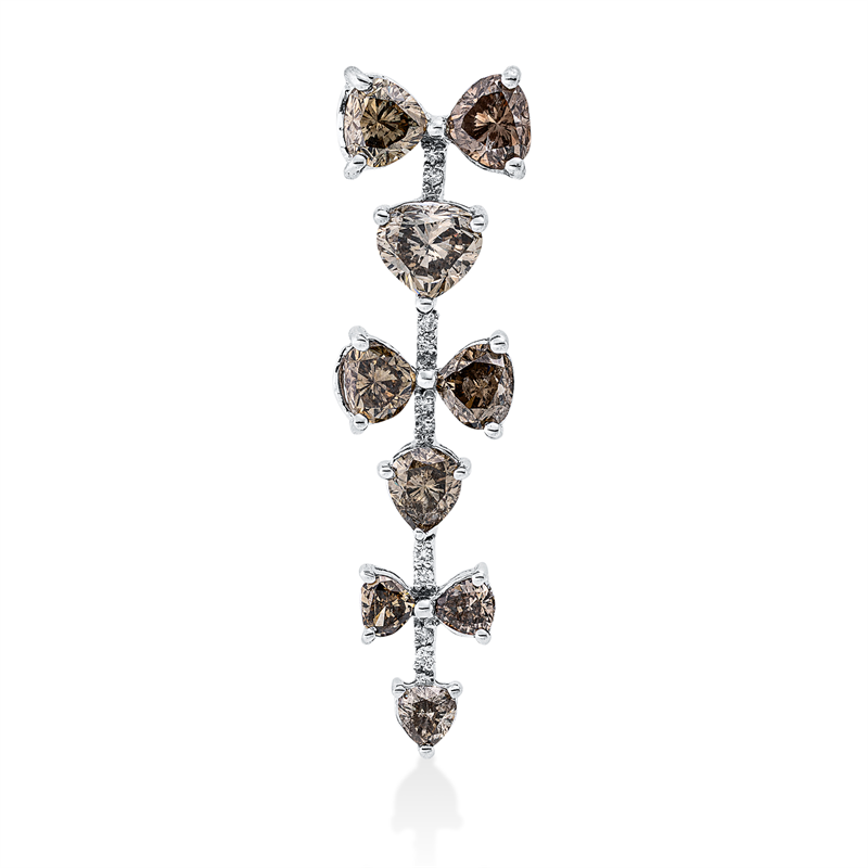 Farbiger Diamant Anhänger