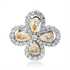 Farbiger Diamant Anhänger
