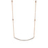 Mehrfachsteinbesatz Collier