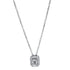 Solitaire mit Besatz Collier