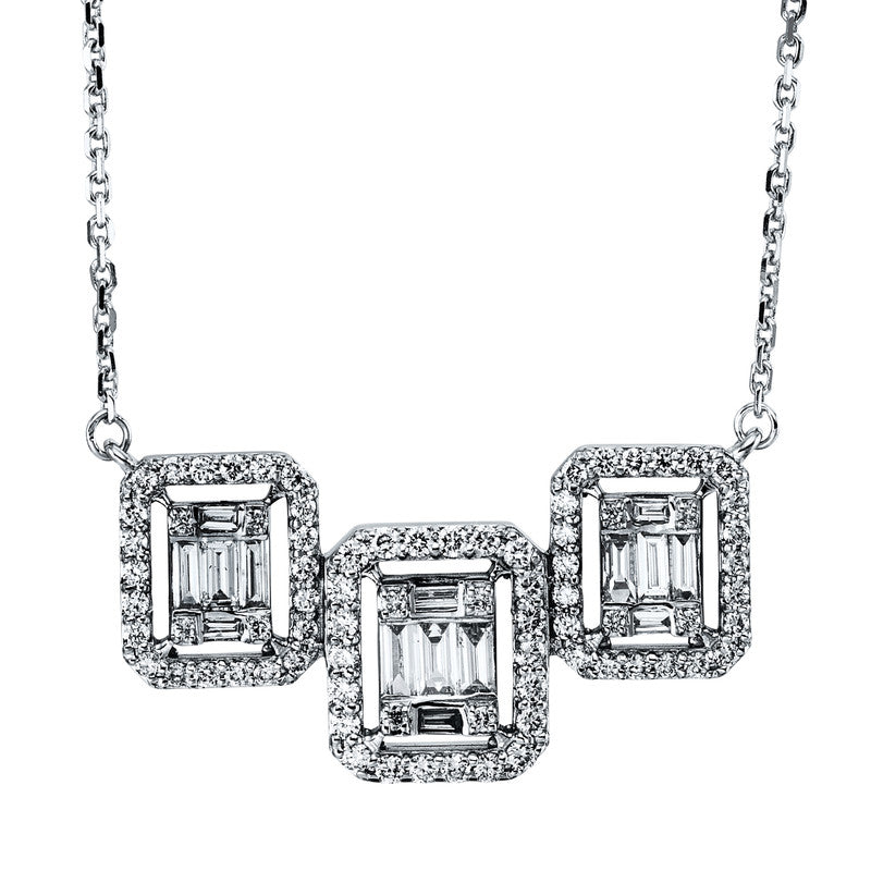 Baguette Illusion Collier