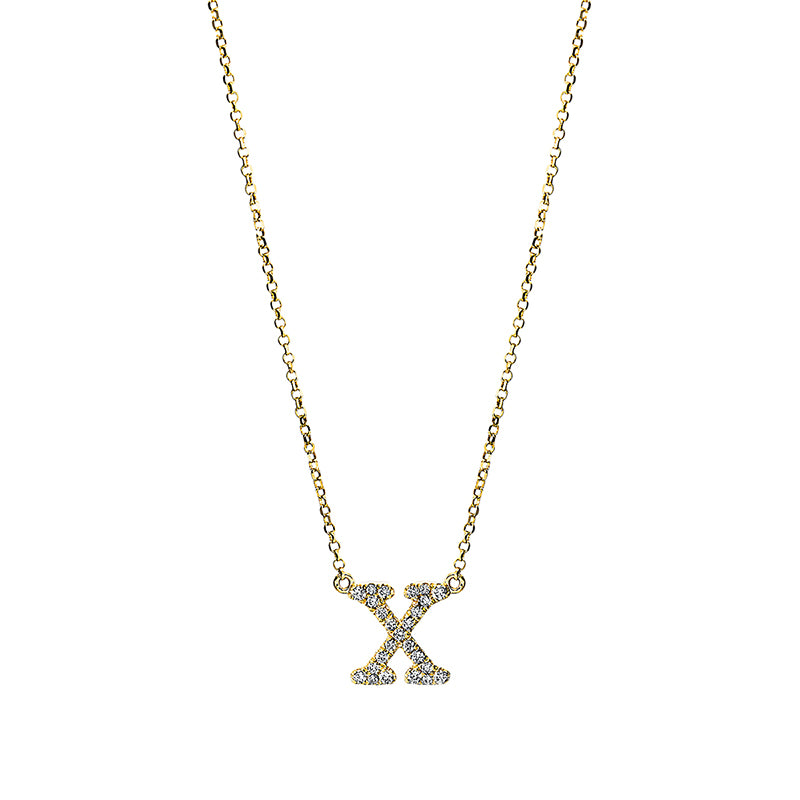 Buchstabe Collier