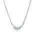 Mehrfachsteinbesatz Collier