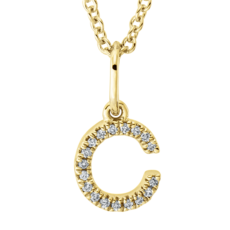 Buchstabe Collier
