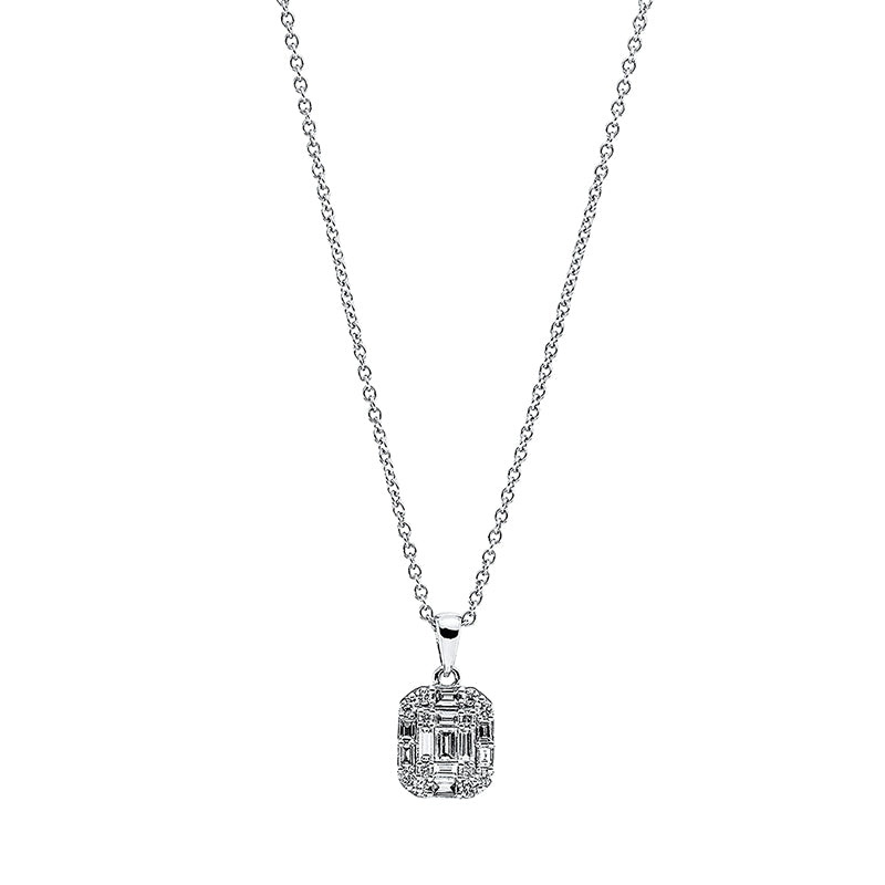 Baguette Illusion Collier