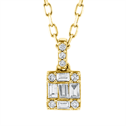 Baguette Illusion Collier