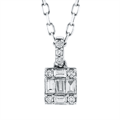 Baguette Illusion Collier