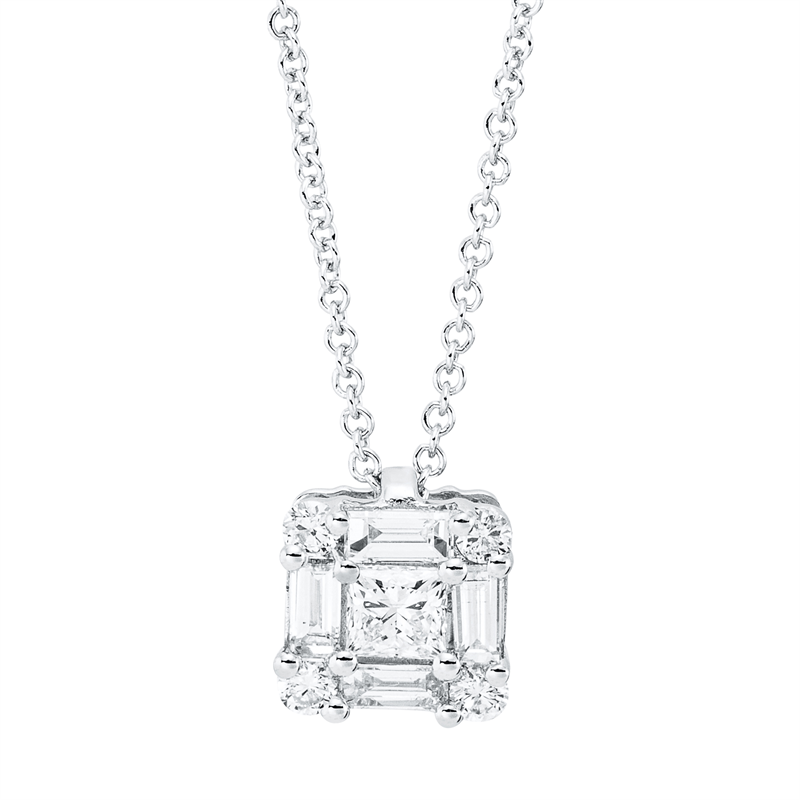 Baguette Illusion Collier