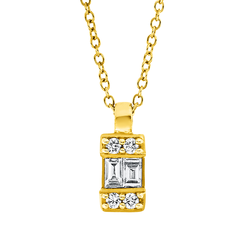 Baguette Illusion Collier