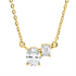 Mehrfachsteinbesatz Collier