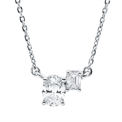 Mehrfachsteinbesatz Collier