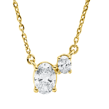 Mehrfachsteinbesatz Collier