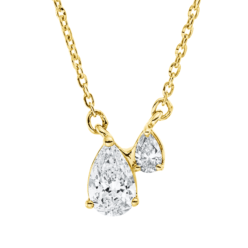 Mehrfachsteinbesatz Collier