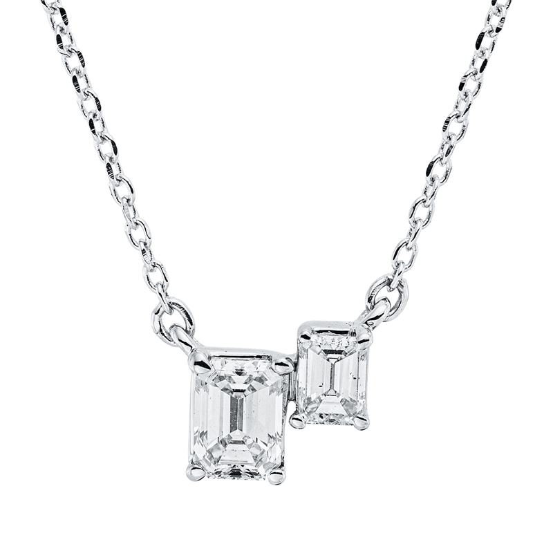 Mehrfachsteinbesatz Collier