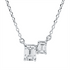 Mehrfachsteinbesatz Collier
