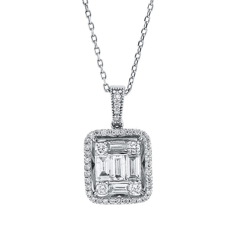 Baguette Illusion Collier