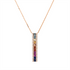 Rainbow & Multicolor Collier