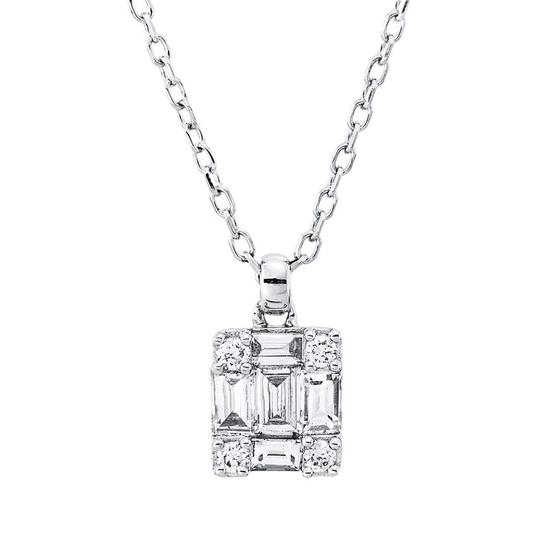 Baguette Illusion Collier