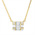 Baguette Illusion Collier