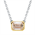 Farbiger Diamant Collier