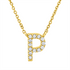 Buchstabe Collier