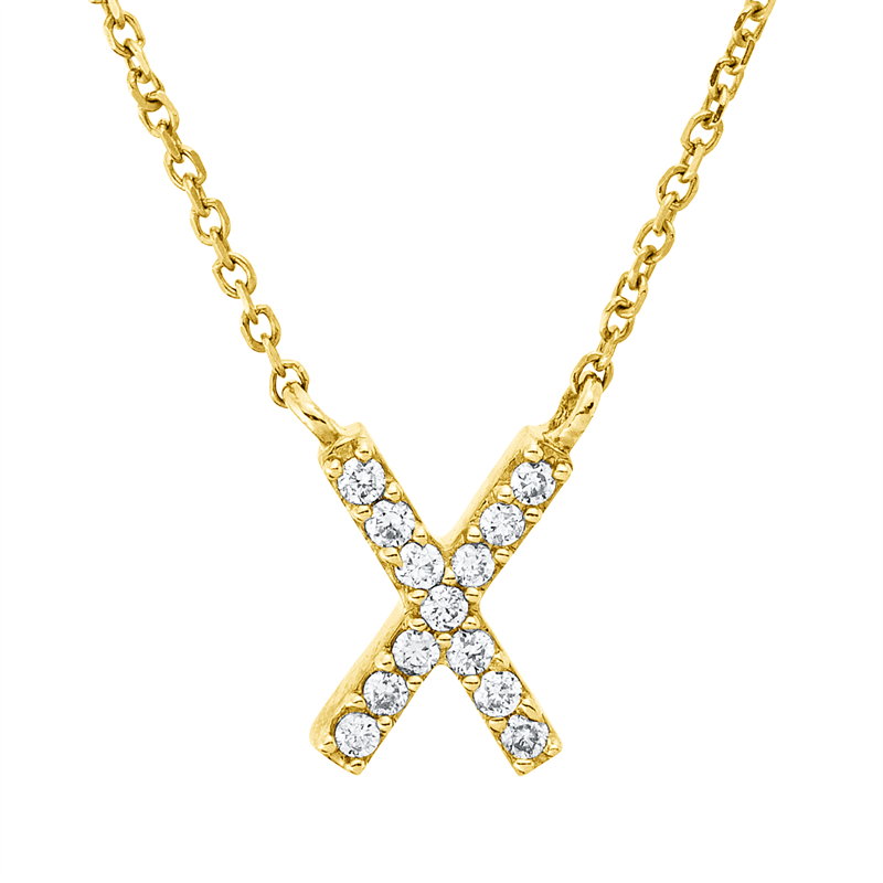 Buchstabe Collier